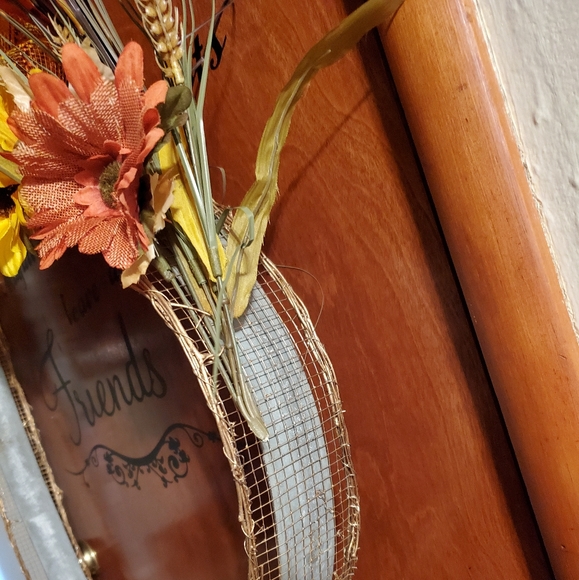 Ooak wine barrel heart Fall home decor - Picture 3 of 6